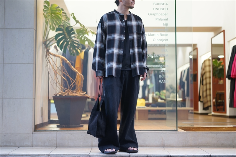Graphpaper(グラフペーパー)19AW Collectionの新作、Check Regular 