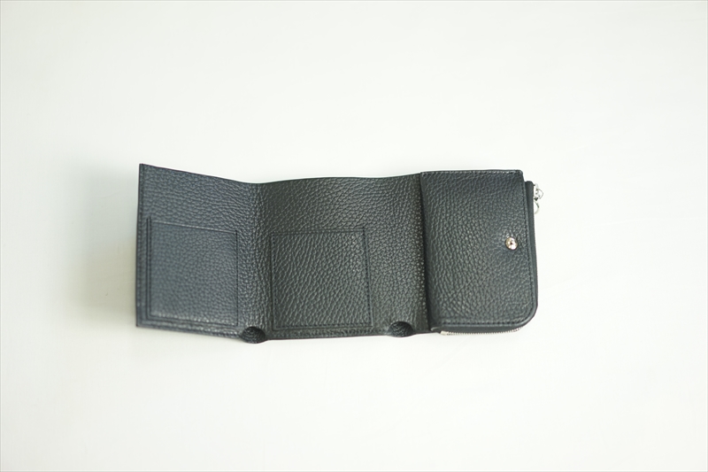 19AW 【新品】 Aeta アエタ PEBBLE GRAIN COLLECTION MINI WALLET ミニ ウォレット 二つ折り 財布 ブラック 黒 コインケース Aeta(アエタ)19AW Collectionの新作、PEBBLE GRAIN COLLECTIONのご紹介