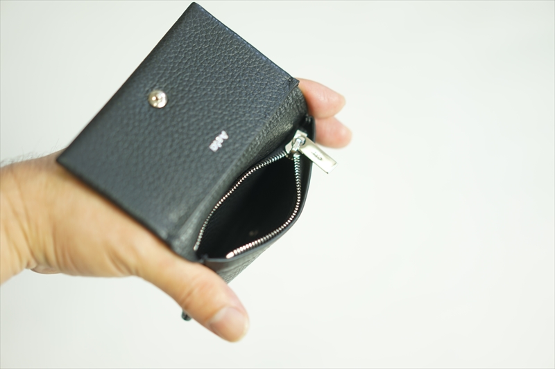 19AW 【新品】 Aeta アエタ PEBBLE GRAIN COLLECTION MINI WALLET ミニ ウォレット 二つ折り 財布 ブラック 黒 コインケース Aeta(アエタ)19AW Collectionの新作、PEBBLE GRAIN COLLECTIONのご紹介