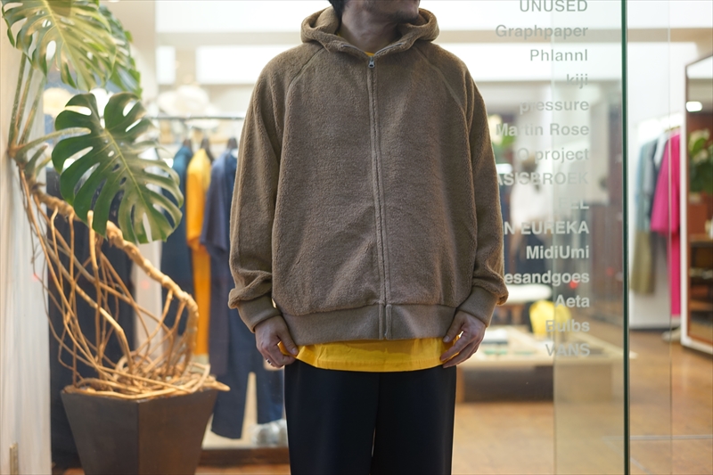 Graphpaper(グラフペーパー)19AW Collectionの新作、Wool Boa Hi Neck Pullover/Wool Boa Zip Parkaのご紹介です。 | BALUCA JOURNAL Graphpaper(グラフペーパー)19AW Collectionの新作、Wool Boa Hi Neck Pullover/Wool Boa Zip Parkaのご紹介です。 | BALUCA JOURNAL