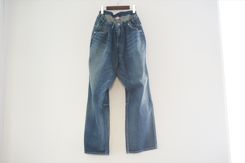 MAISON EUREKA(メゾンエウレカ)の新作、Easy Biggy Pants/Indigo
