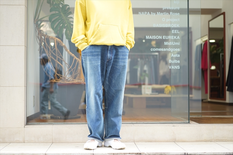 くらしを楽しむアイテム MAISON Pants/Indigo Biggy EUREKA(メゾンエウレカ)の新作、Easy パンツ