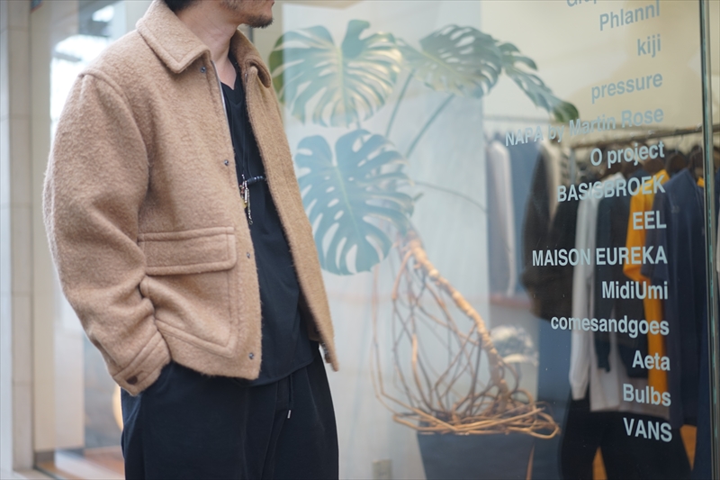 AURALEE(オーラリー)の新作、BABY CAMEL BRUSHED MELTON BLOUSON AURALEE(オーラリー)の新作、BABY CAMEL BRUSHED MELTON BLOUSON