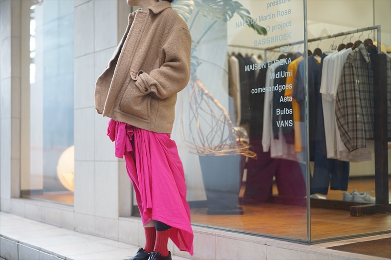 AURALEE(オーラリー)for womenの新作、BABY CAMEL BRUSHED