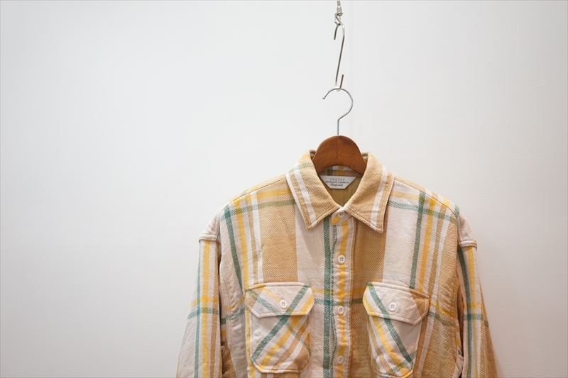 UNUSED(アンユーズド)の新作、Check Nel Shirtのご紹介です。 | BALUCA