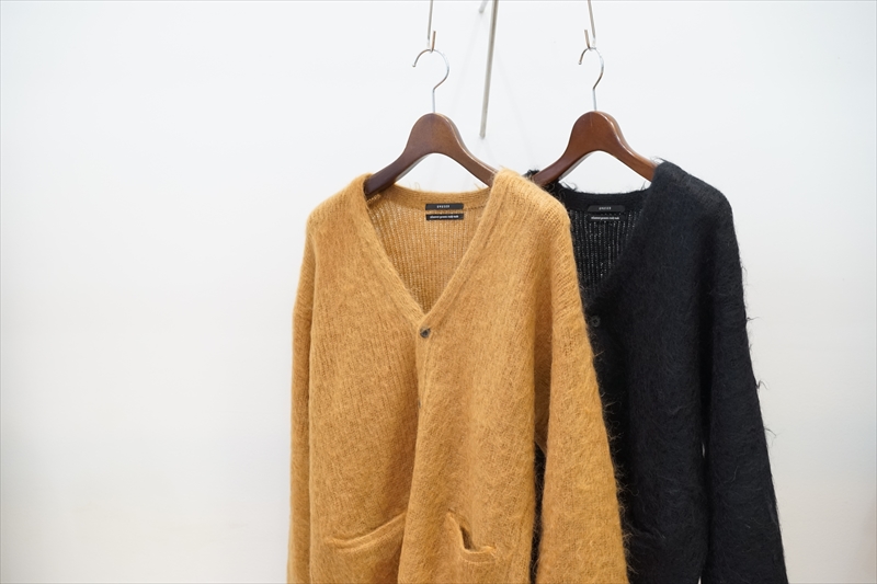 UNUSED(アンユーズド)の新作、Mohair 