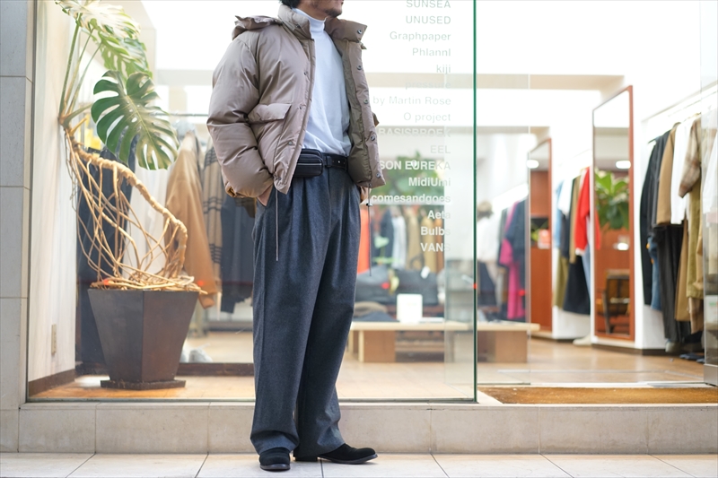 AURALEE(オーラリー)の新作、Light Finx Polyester Down Jacket AURALEE(オーラリー)の新作、Light Finx Polyester Down Jacket