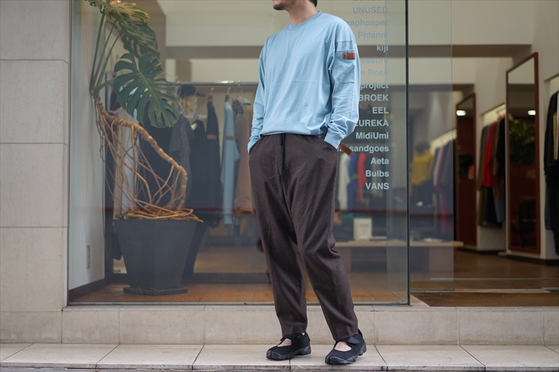 SUNSEA(サンシー)の新作、FAT BELTED LONG-Tのご紹介です。 | BALUCA