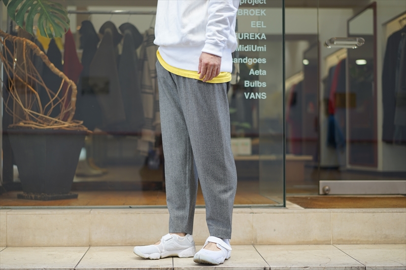 本日発売。SUNSEA(サンシー)の新作、N.M.BRUSHED 