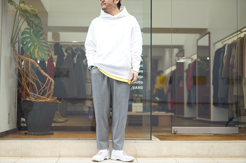 本日発売。SUNSEA(サンシー)の新作、N.M.BRUSHED 