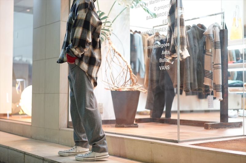 SUNSEA(サンシー)の新作、N.M.BRUSHED 