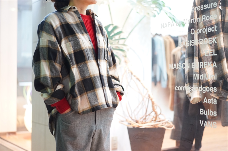 SUNSEA(サンシー)の新作、N.M.BRUSHED 