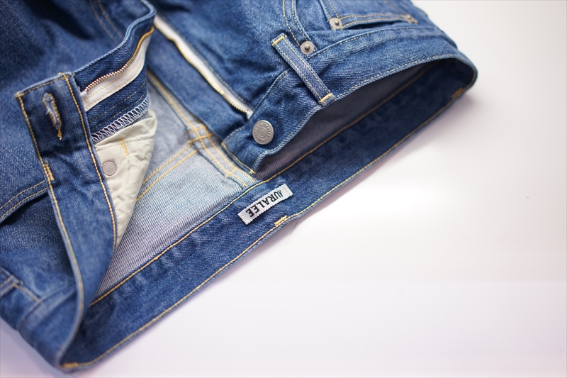 AURALEE 20ss 5Pデニム AURALEE: Hard Twist Denim 5P Pants (Indigo) | DSMG E-SHOP