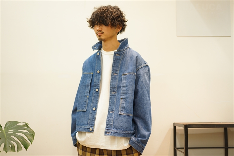 AURALEE / HARD TWIST DENIM BLOUSON