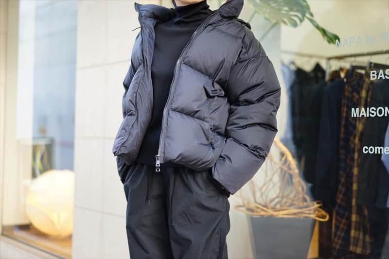 UNUSED(アンユーズド)Down Jacket/Black/を使ったスタイルサンプルのご