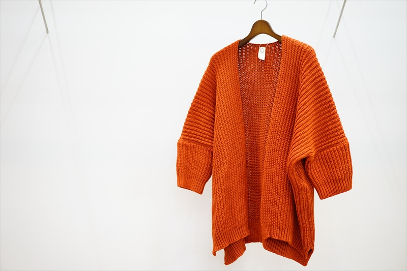 O project(オープロジェクト)Knitted Cardigan/Blood Orangeをご紹介
