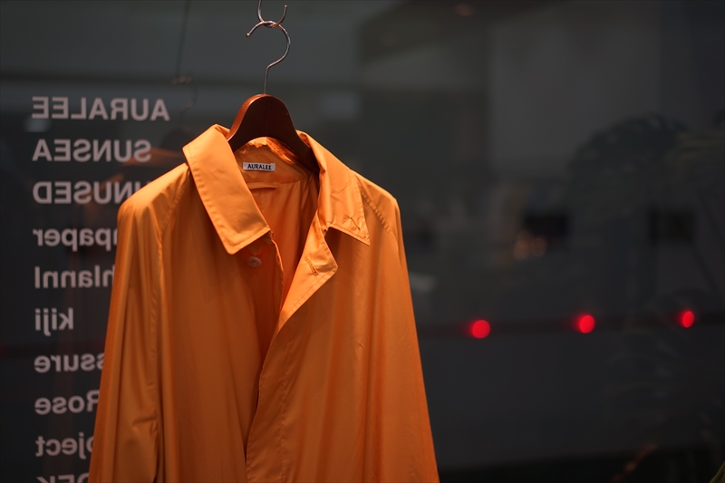 AURALEE(オーラリー)Super Light Polyester Soutien Collar Coat