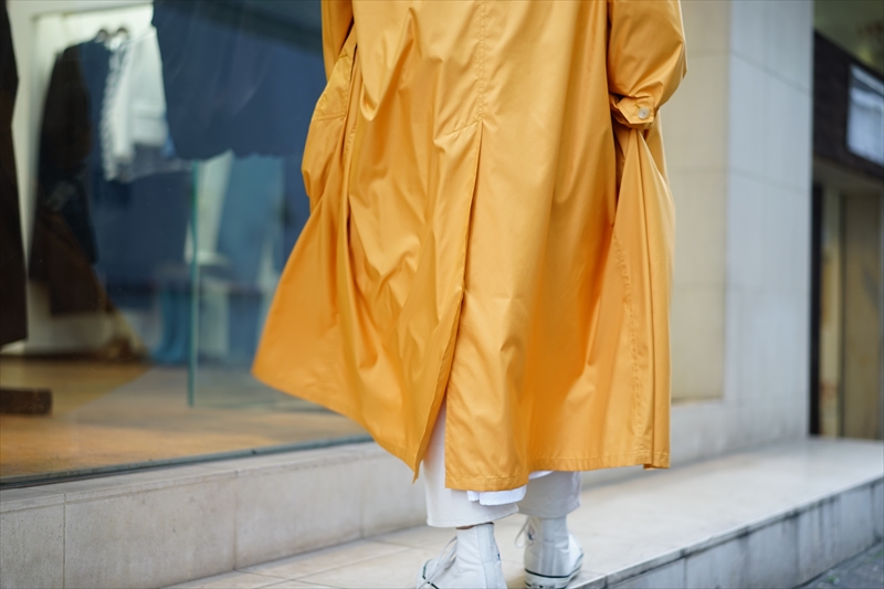 AURALEE(オーラリー)Super Light Polyester Soutien Collar Coat