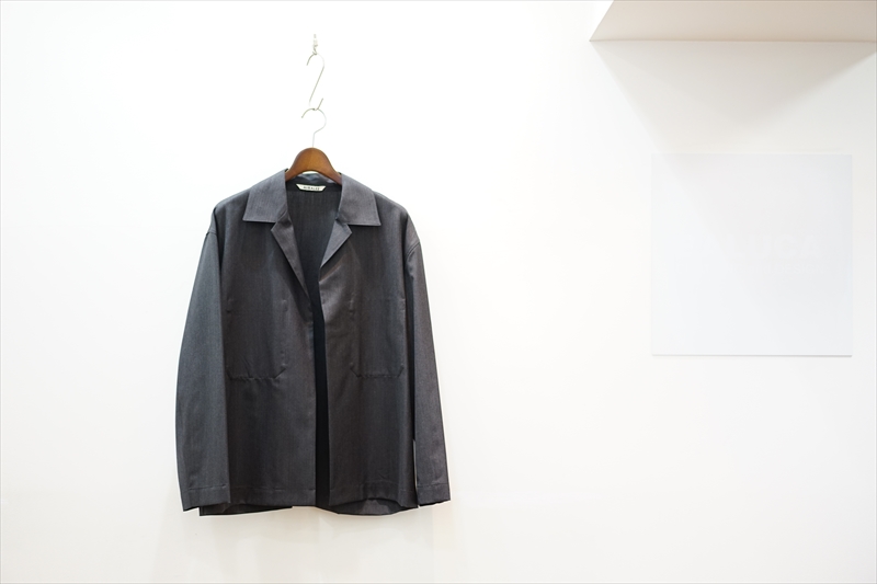 AURALEE 2019SS WOOL SILK TROPICAL オーラリー AURALEE / オーラリー | WOOL SILK TROPICAL SLACKS (メンズ