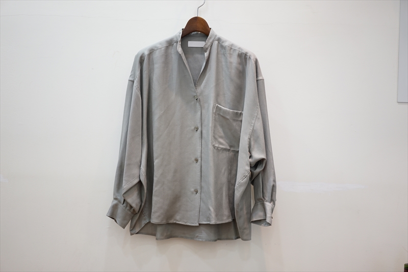 めでドレーⅤ Graphpaper Viscose Band collar shirt uNWbo