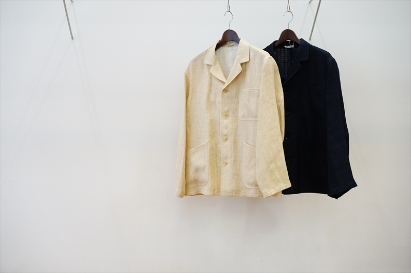 AURALEE(オーラリー)の新作、Linen Double Face Blouzonのご紹介