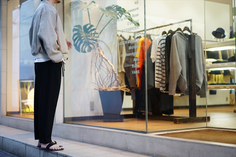 20ss sunsea linen L-2B サンシー　MA-1 スカ SUNSEA(サンシー)20SS Collection、本日全国一斉発売です