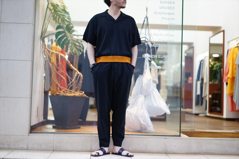 SUNSEA(サンシー)の新作、Linen GIGOLO&GIGOLET Shirt/Linen Wide