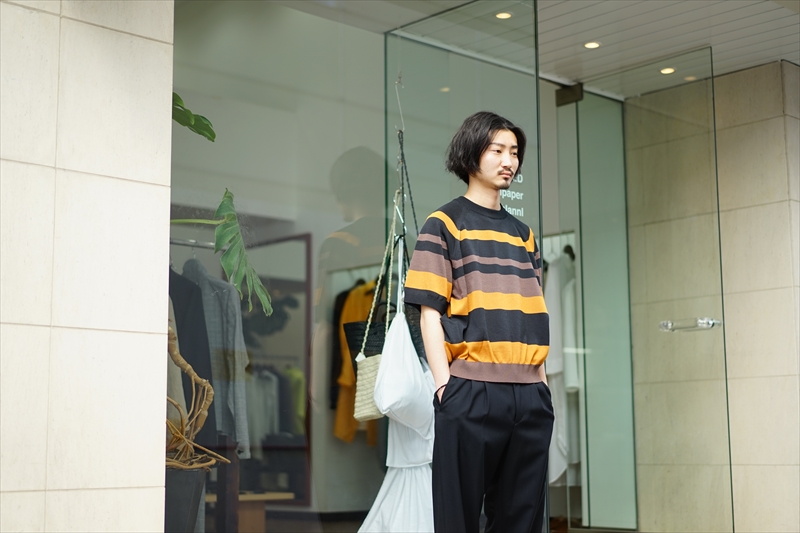 SUNSEA(サンシー)の新作、CLIF'S BORDER SWEATERのご紹介です