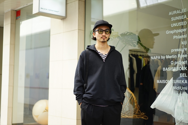 sunsea 別注 baseball shirt unused garden bukht uru