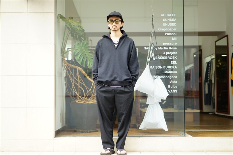 UNUSED(アンユーズド)の新作、Wool Silk Capのご紹介です