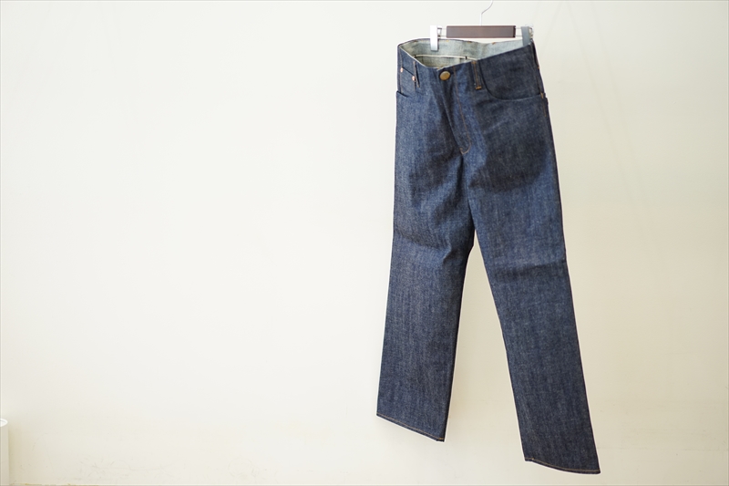 今期　20aw 新品　sunsea  big denim pants bk