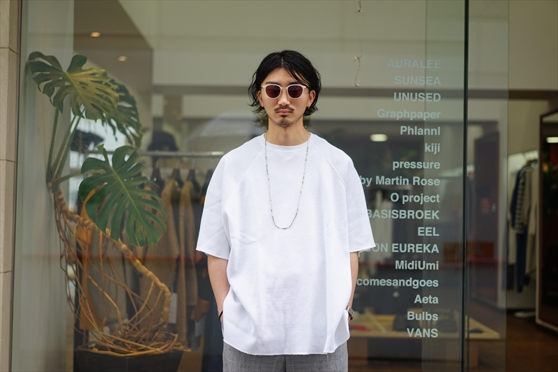 Graphpaper(グラフペーパー)の新作、Waffle S/S Teeのご紹介です Graphpaper(グラフペーパー)の新作、Waffle S/S Teeのご紹介です
