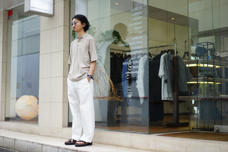 AURALEE(オーラリー)の新作、Hard Twist Amunzen Double Cloth AURALEE(オーラリー)の新作、Hard Twist Amunzen Double Cloth