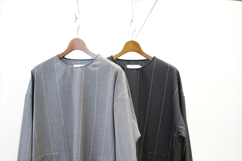 Graphpaper(グラフペーパー)Wide Stripe Wool Pullover/Black＆Wide ...