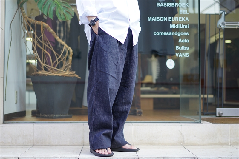 Graphpaper(グラフペーパー)20AW Collectionの新作、Colorfast Denim 