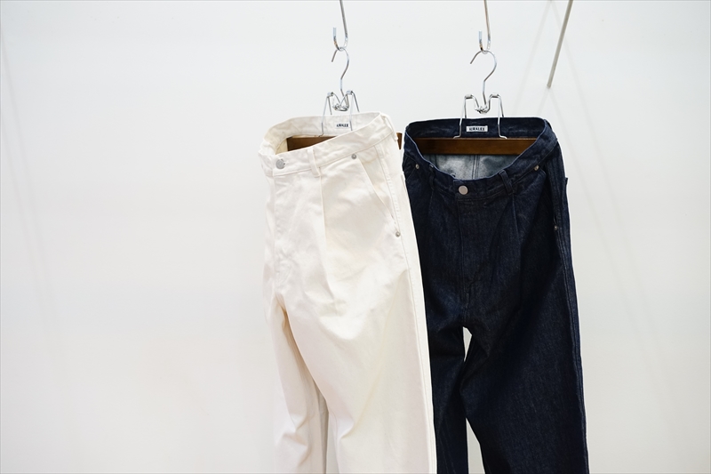 AURALEE(オーラリー)20AW Collectionの新作、Hard Twist Denim Wide