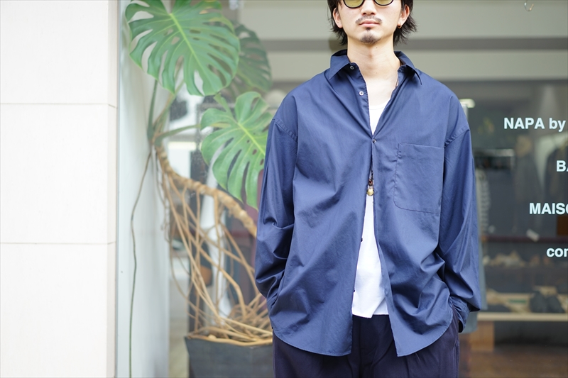 Graphpaper(グラフペーパー)20AW Collectionの新作、Broad L/S
