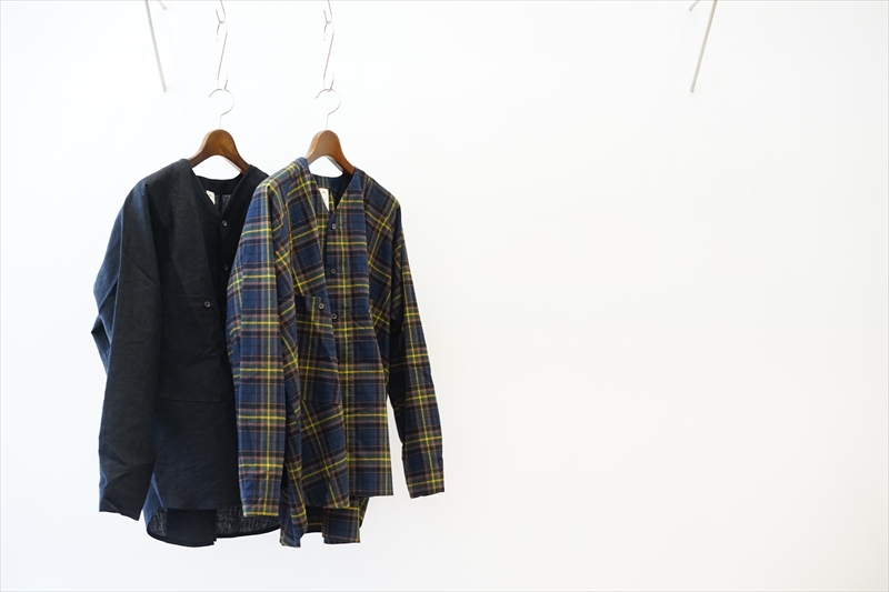 O project S/S Shirts M コットンリネン チェックシャツ（麻
