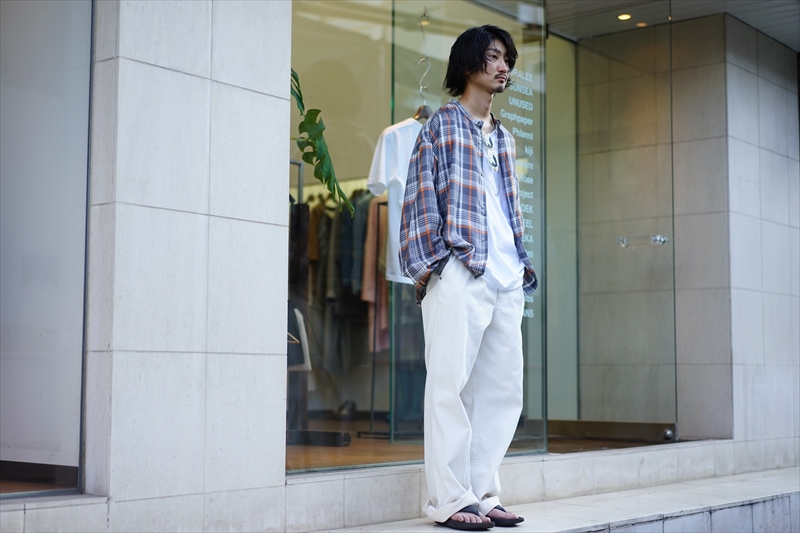 Graphpaper(グラフペーパー)20AW Collectionの新作、Tencel Check Band