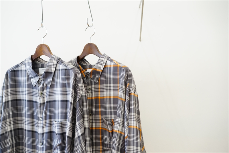 Graphpaper(グラフペーパー)20AW Collectionの新作、Tencel Check 