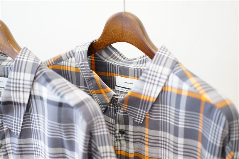 Graphpaper(グラフペーパー)20AW Collectionの新作、Tencel Check