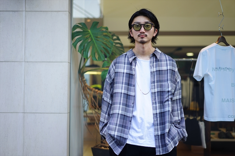 Graphpaper(グラフペーパー)20AW Collectionの新作、Tencel Check