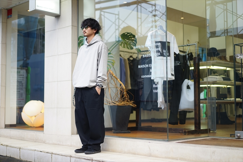 Graphpapaer(グラフペーパー)20AW Collectionの新作、Heavy Weight Hem