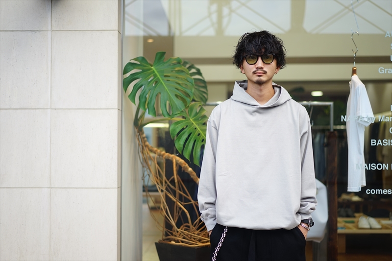 Graphpaper HEAVY WEIGHT C-NECK HEM RIB ２ Graphpapaer(グラフペーパー)20AW Collectionの新作、Heavy Weight Hem