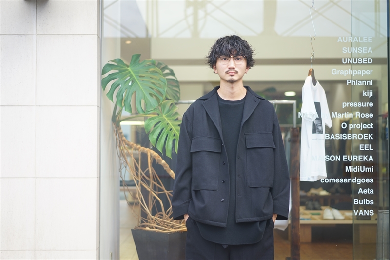 Graphpaper グラフペーパー/KERSEY FATIGUE SHIRT