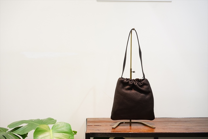 Aeta アエタ 20aw DEER ちっ SHOULDER S ダークブラウン 