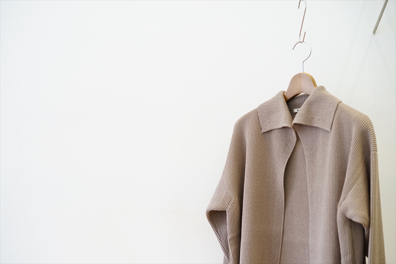 AURALEE オーラリー  SUPER FINE WOOL リブニット ガウン AURALEE(オーラリー)21AW Collectionの新作、SUPER FINE WOOL RIB KNIT