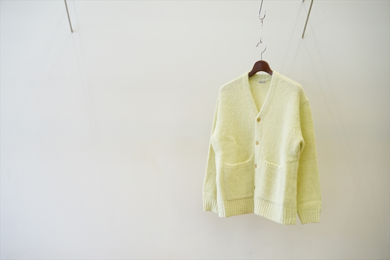 オーラリーAURALEE アルパカ カーディガン size3タグ付き新品同様-