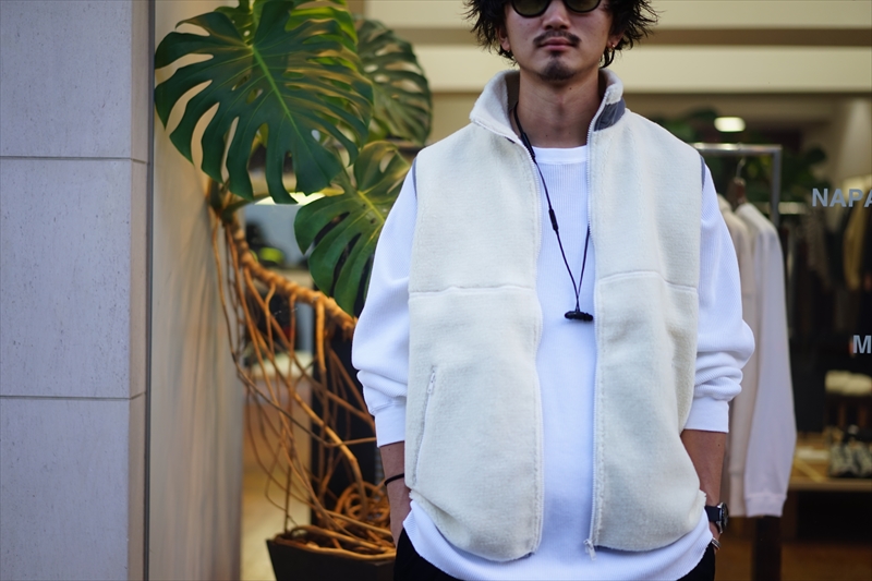 Graphpaper(グラフペーパー)20AW Collectionの新作、Wool Boa