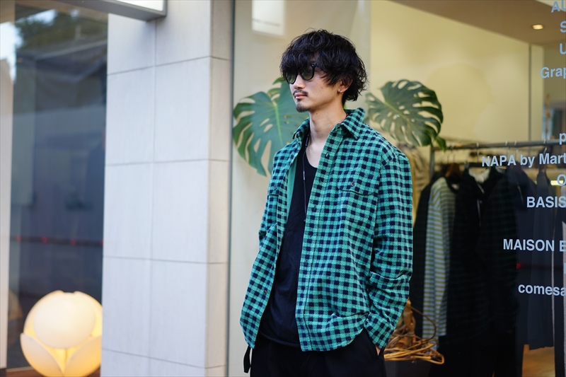 UNUSED/アンユーズド】より20A/W Hound tooth corduroy shirt が入荷 